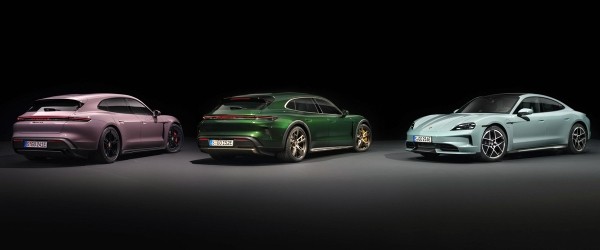 Обновленный Porsche Taycan: больше мощности и запаса хода