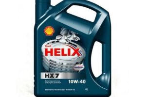 Моторная смазочная жидкость Shell Helix Ultra 10w 40