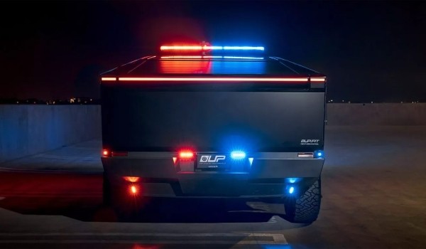 Пикап Tesla Cybertruck собрался на службу в полицию